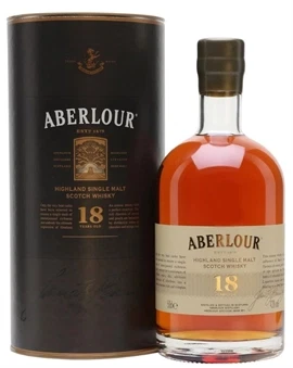 Aberlour 18 år Single Speyside Malt Scotch Whisky 50 cl 43%